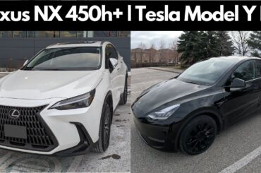 Lexus NX 450h+ Plug in Hybrid vs Tesla Model y LR comparison | PHEV vs EV