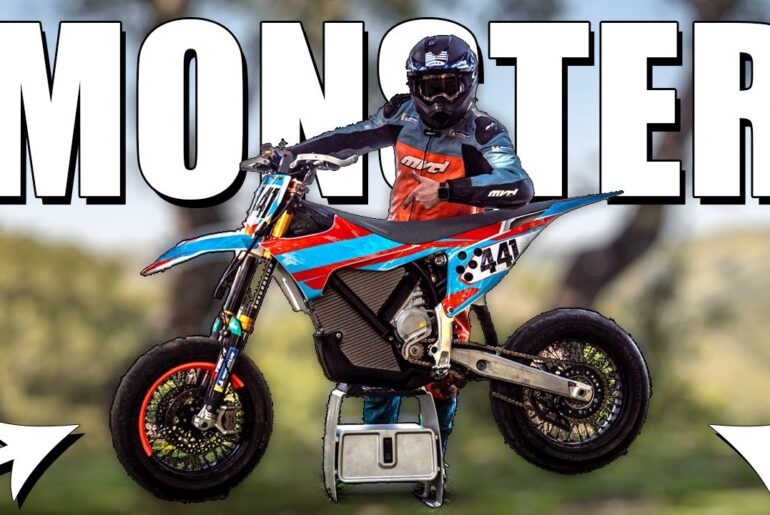 The World's Fastest Supermoto is Electric