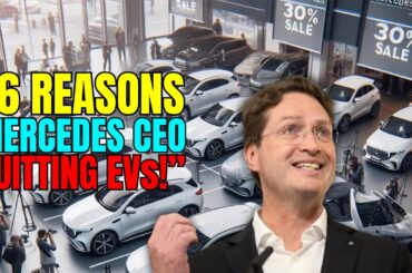 Mercedes CEO’s Shocking Decision: Quitting EVs for These 6 Major Reasons! Electric Vehicles & Luxury