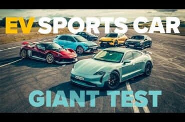 Electric Sports Car Giant Test 2024 | Are EVs finally fun?