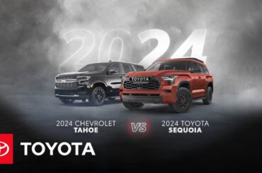 2024 Toyota Sequoia vs 2024 Chevrolet Tahoe | Toyota
