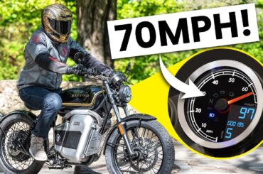 Maeving RM1S 2024 Review - Britain's Fastest Production Electric Motorcycle!