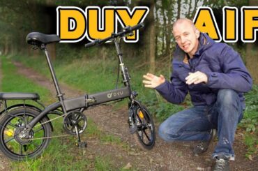 Discover the DYU A1F Pro: The 16" Folding Electric Bike That's Reinventing Commutes!