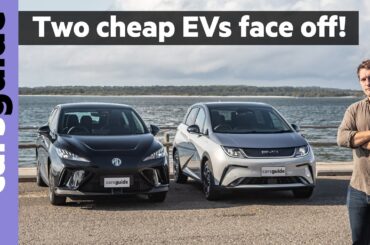 MG4 vs BYD Dolphin 2024 comparison review: Two of the cheapest new electric cars, but which is best?