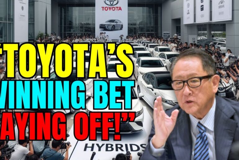 Toyota’s Winning Bet: How Skepticism Towards EVs is Paying Off! Electric Vehicles & Hybrids!