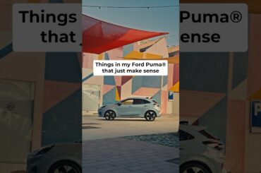 Ford Puma Things that Just Make Sense #Shorts