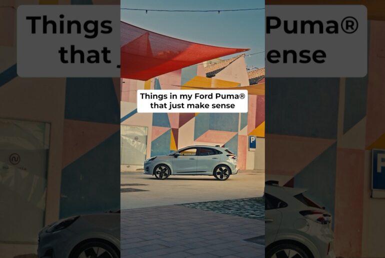 Ford Puma Things that Just Make Sense #Shorts