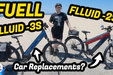 Could These Electric Bikes Replace YOUR CAR?- We Ride The Fuell Fluid 2S and 3S To Find Out