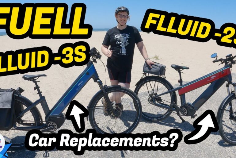 Could These Electric Bikes Replace YOUR CAR?- We Ride The Fuell Fluid 2S and 3S To Find Out