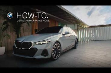 BMW USA | Using The Max Range Mode