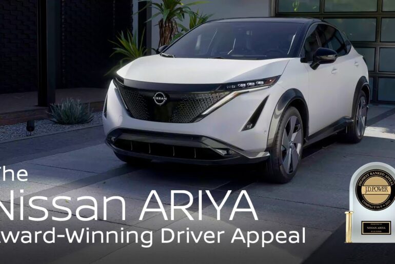 2023 Nissan ARIYA Electric SUV: J.D. Power #1 Driver Satisfaction Award