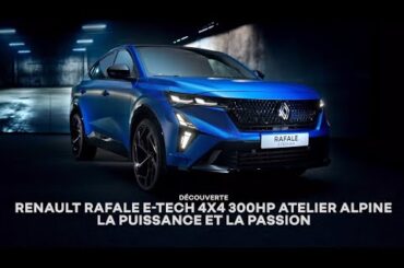 Découvrez Renault Rafale E-Tech 4x4 300 ch Atelier Alpine | Renault Group