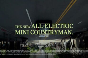 The New All-Electric MINI Countryman – Meet An Electrified Go-Kart Feeling.