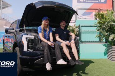 Q + A with Max Verstappen and Emely de Heus | Ford Performance