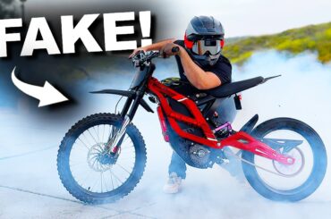 This FAKE Surron has 5X MORE POWER!