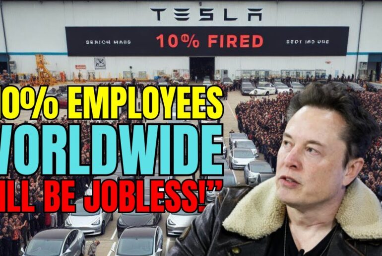 Tesla’s Crash: The First Domino in the EV Market Collapse? Electric Vehicles & Employee Layoffs!