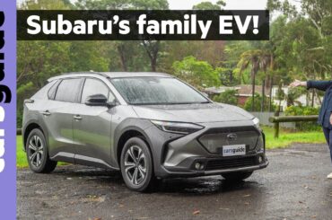Subaru Solterra 2024 review: AWD | A new electric car for the family?