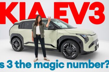 NEW KIA EV3: Is this the electric car that rewrites the rules? | Electrifying