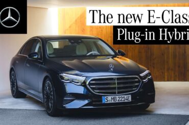 The new E-Class Plug-in Hybrid