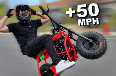 I Built the CHEAPEST Electric Mini Bike!