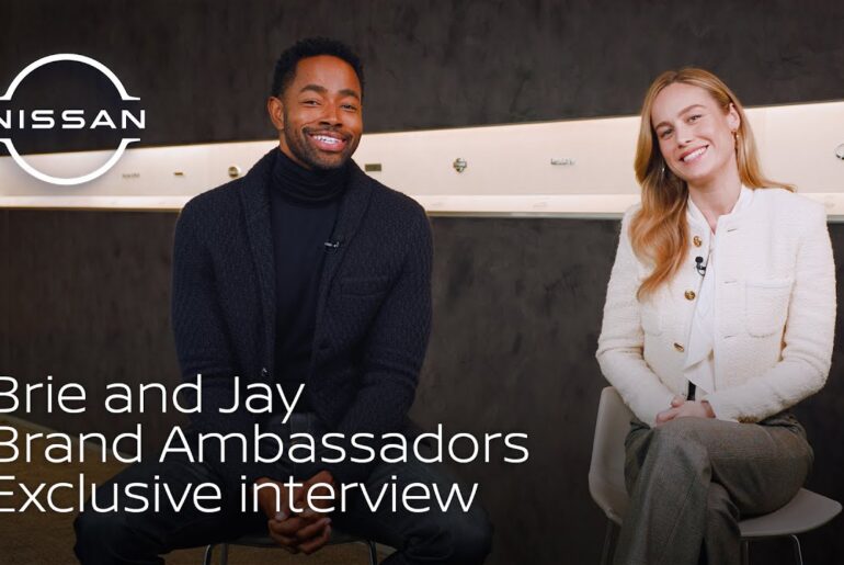 Exclusive: A sit down with Brie Larson and Jay Ellis in Japan | #Nissan