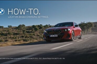 BMW Charging Guide: Save Settings for Regular Locations.