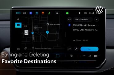 Saving and Deleting Favorite Destinations