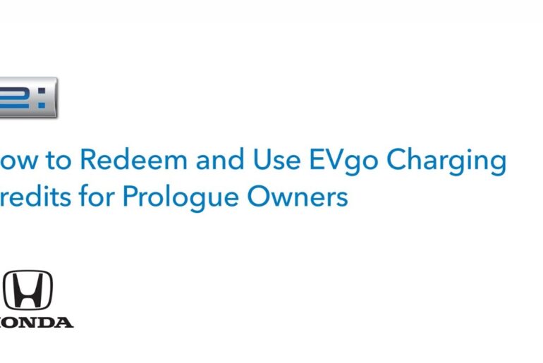 Honda Prologue | Redeem and Use EVgo Charging Credits
