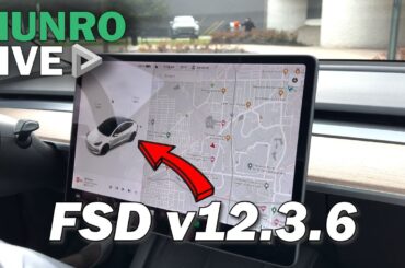 Real-World Test: Tesla's FSD v12.3.6 in Action.