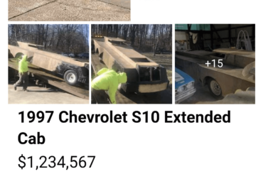 Chevy extended cab listing