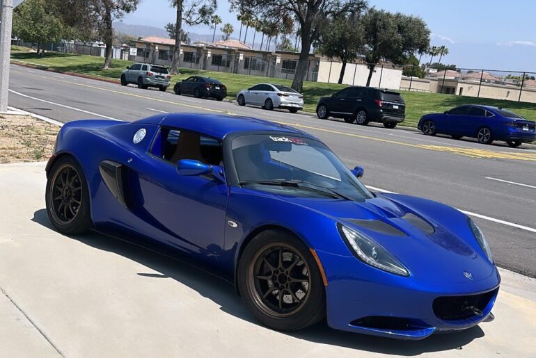 She’s needs a good wash, but man, I love driving this Elise so much