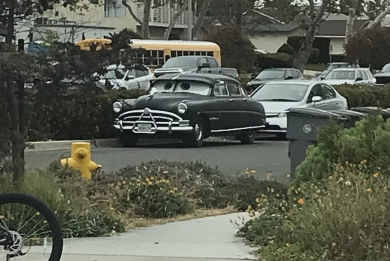 A [First Generation Hudson Hornet] with eyes