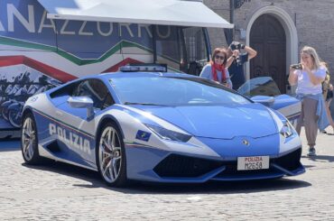 [Lamborghini Huracan] Cop car spotted in imola
