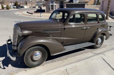 Selling it to make room, but I’ll miss it. 1937 Chevy Master.