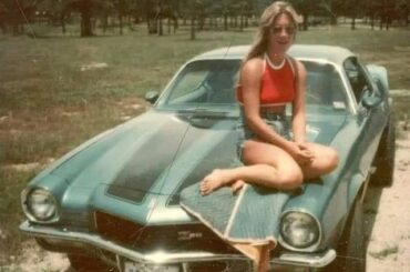 Girls and cars, 1970s