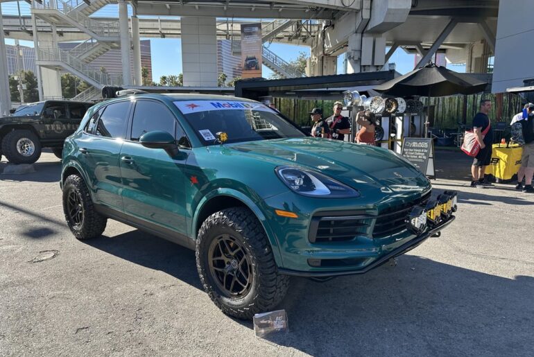 Off road Cayenne