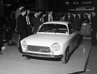 1961 Zagato Mini Gatto, a Zagato-bodied Mini. Was intended for production but only one prototype was built.