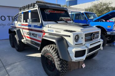 Mercedes 6x6. This one looked to be a custom conversion and not an actual factory 6x6