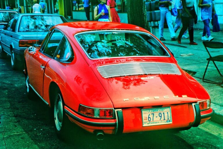 Our $2,500 1967 911 back in 1988!