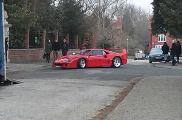 [Ferrari F40] Not Dubai, but Cheshire has some money kicking about as well…
