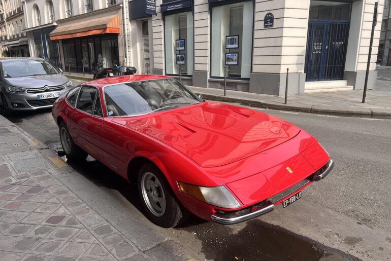 [Ferrari Daytona] I spotted today in Paris, 1400 ever made