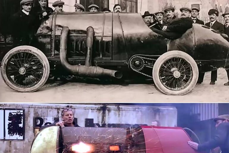 1911 Fiat S76 aka "The Beast of Turin" has the largest car engine ever built