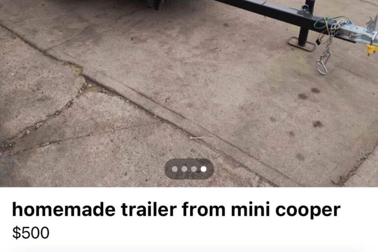 Mini cooper trailer