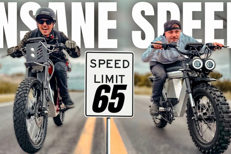Best Electric Mopeds 2024: Spark Cycleworks JAVELIN vs BRUTE | First Ride, Race & Comparison!