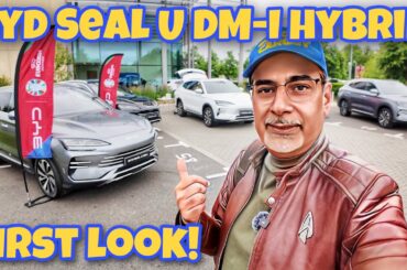 BYD Seal U DM-i Hybrid SUV Walkaround: New SUV at BYD's Uxbridge HQ