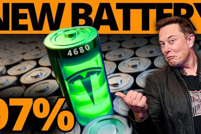 New Tesla Battery that Elon Musk Will Use in Electric Vehicles