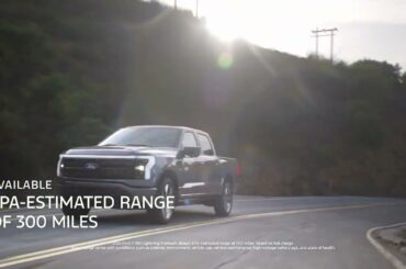 2024 Ford F-150 Lightning Platinum: All-Electric Range and Smart Technology