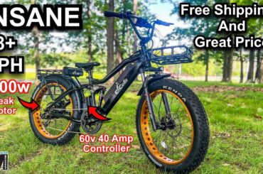 E-Cells Five Star Review! This High Torque Ebike has Insane Power and Speed!