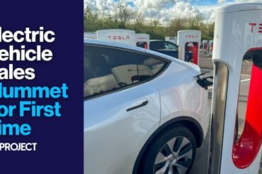 Electric Vehicle Sales Plummet For First Time