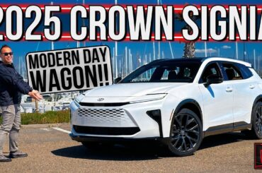 The 2025 Toyota Crown Signia Is The Ultimate Modern Day Camry Hybrid Wagon With SUV Vibes